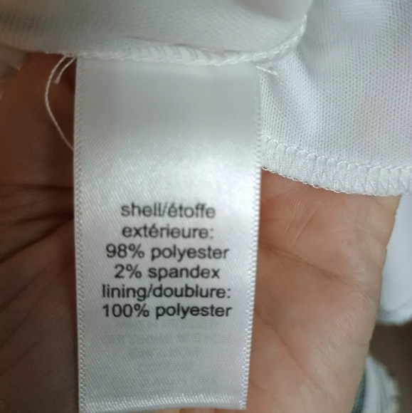 Maurices Black White Stripe Faux Wrap V-neck Flutter Sleeve Shark Bite Dress XL - Picture 8 of 10